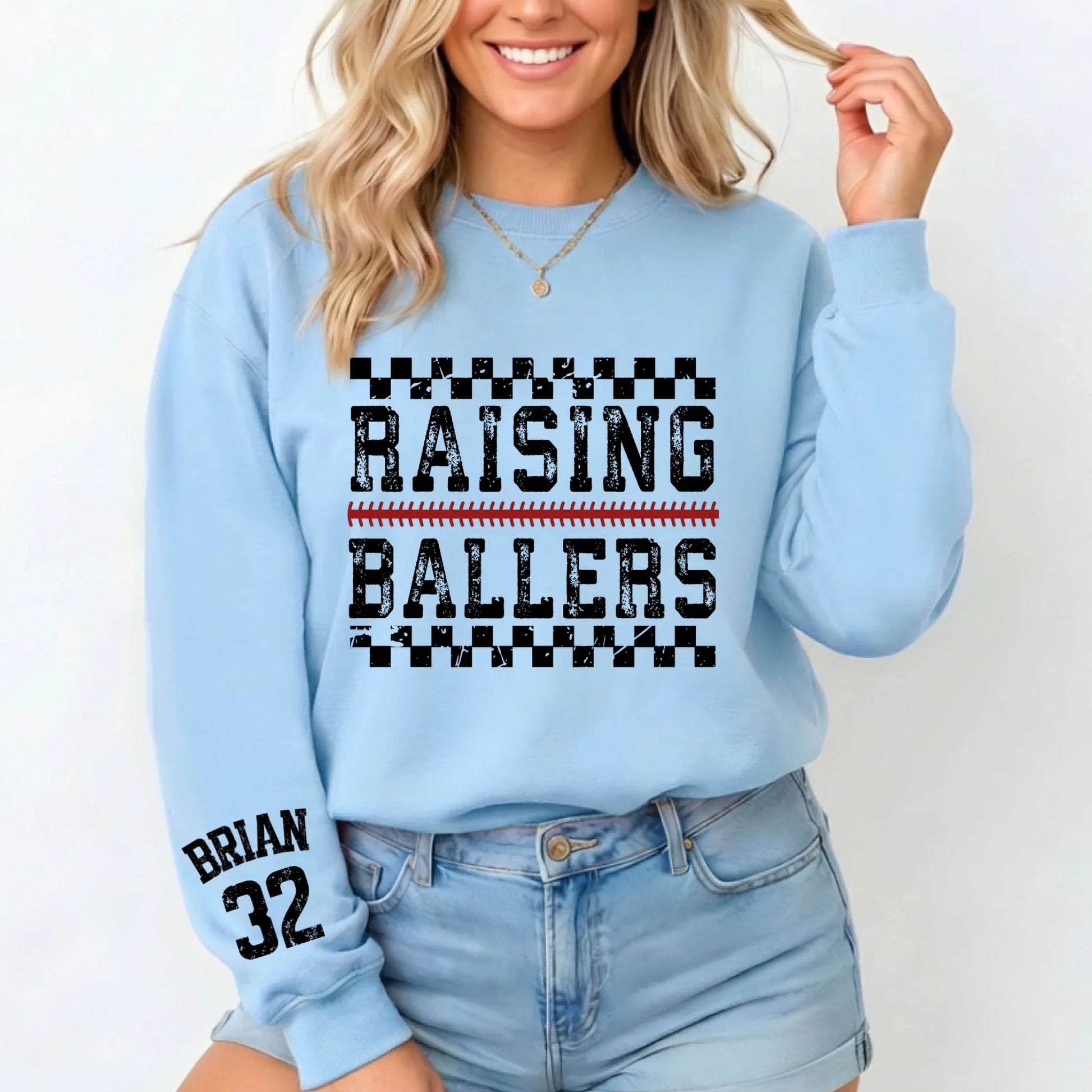 Light Blue Sweatshirt