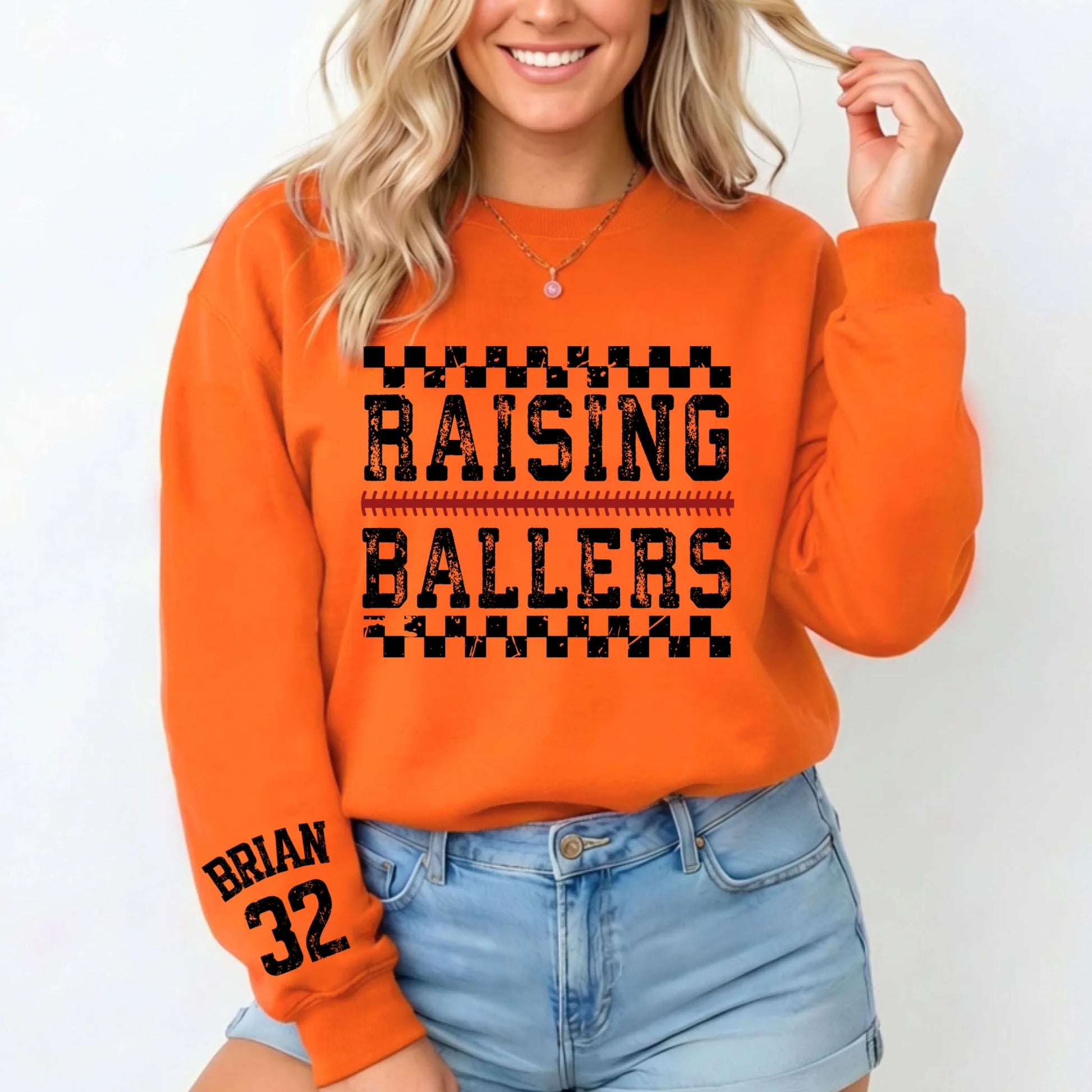 Orange-Sweatshirt
