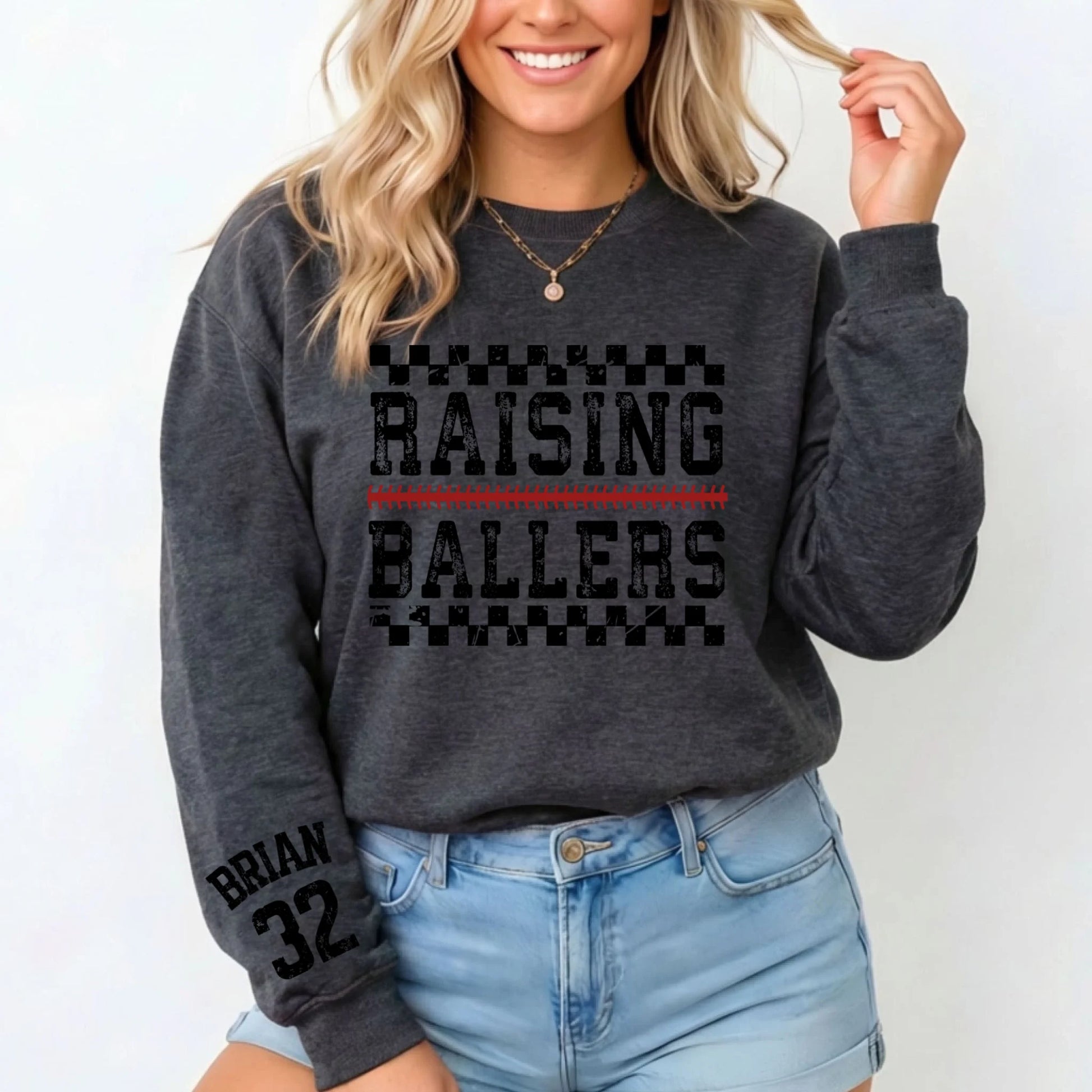 Dark Heather Grey Sweatshirt