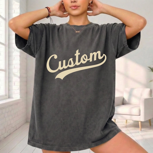 Custom Team Name T-Shirt – Personalized Back To School Shirt – Sports Team Tee