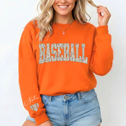 Orange-Sweatshirt