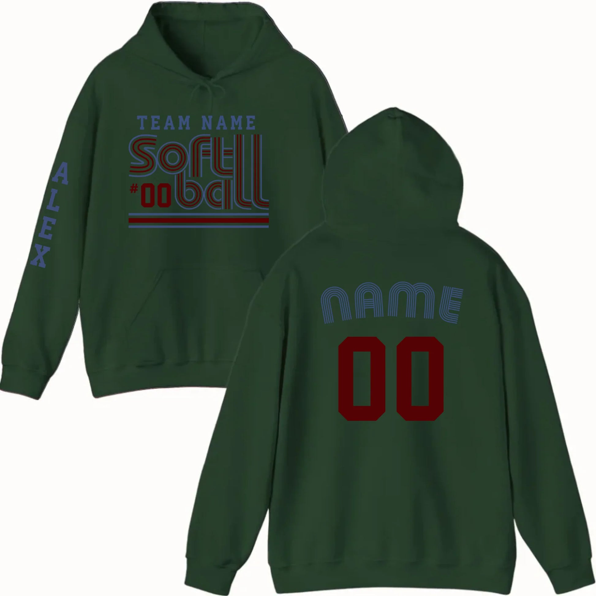 New Hoodie-Green