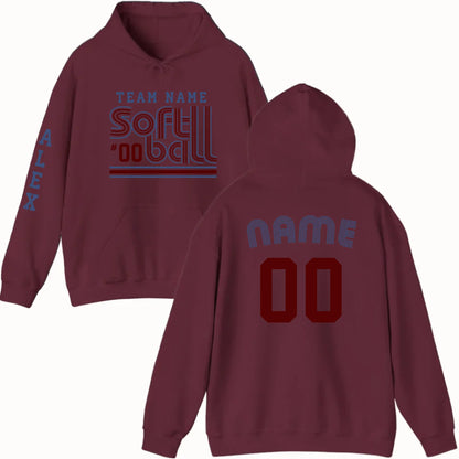 New Hoodie-Maroon
