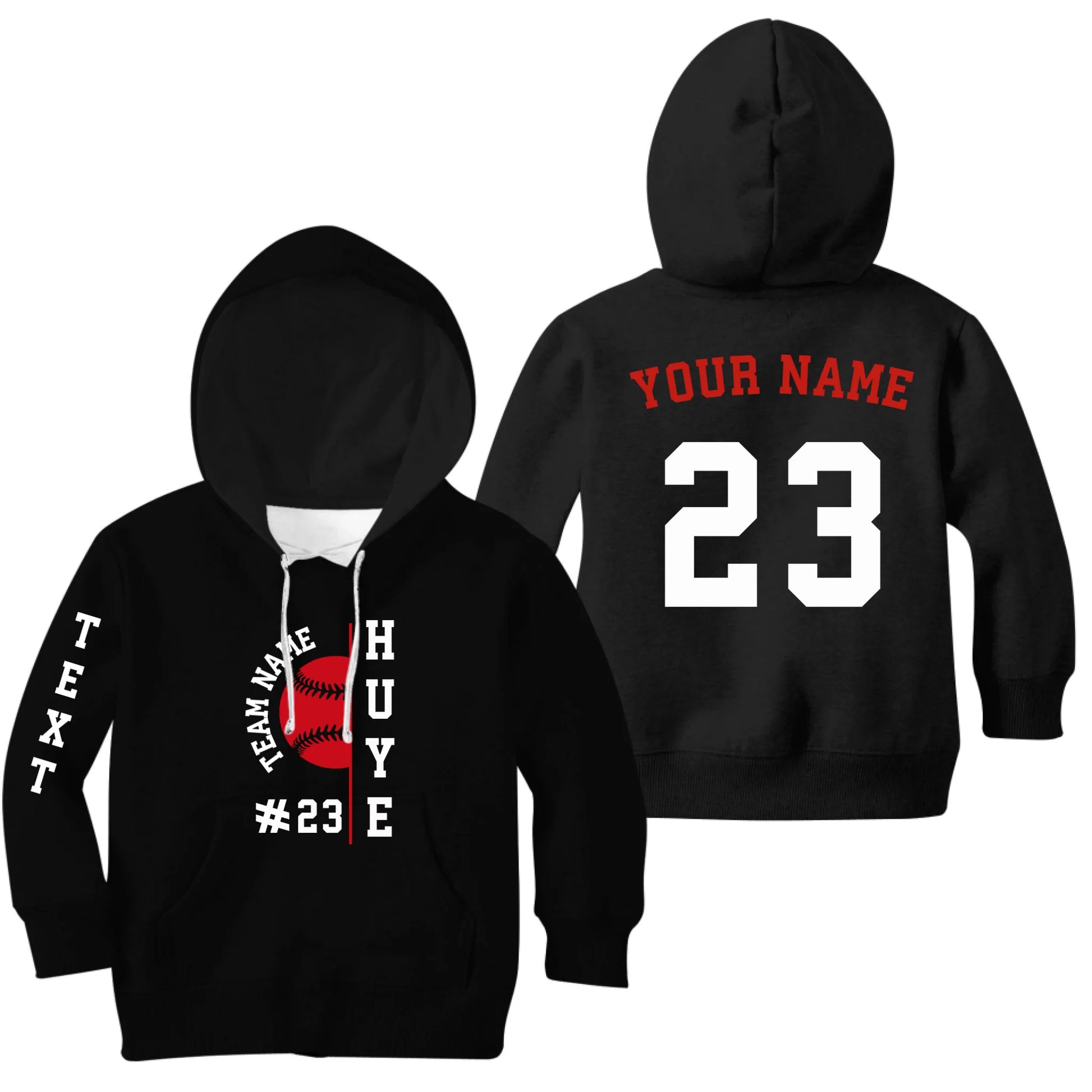 Kids Black Hoodie