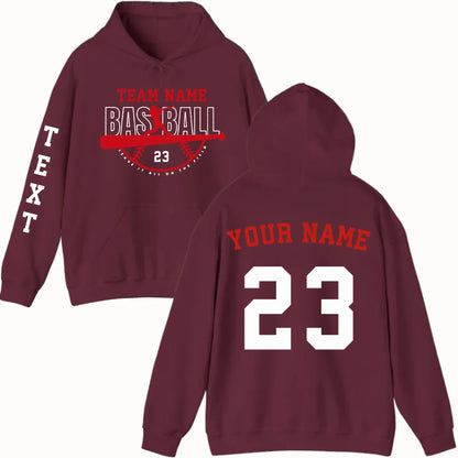 New Hoodie-Maroon