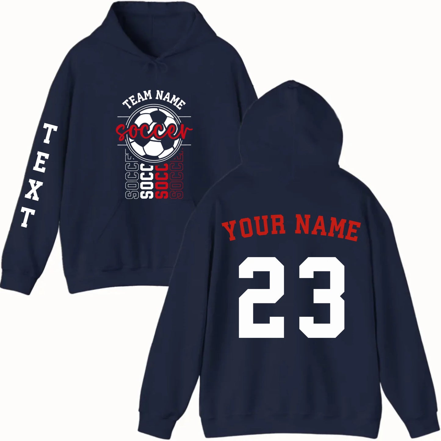 New Hoodie-navy