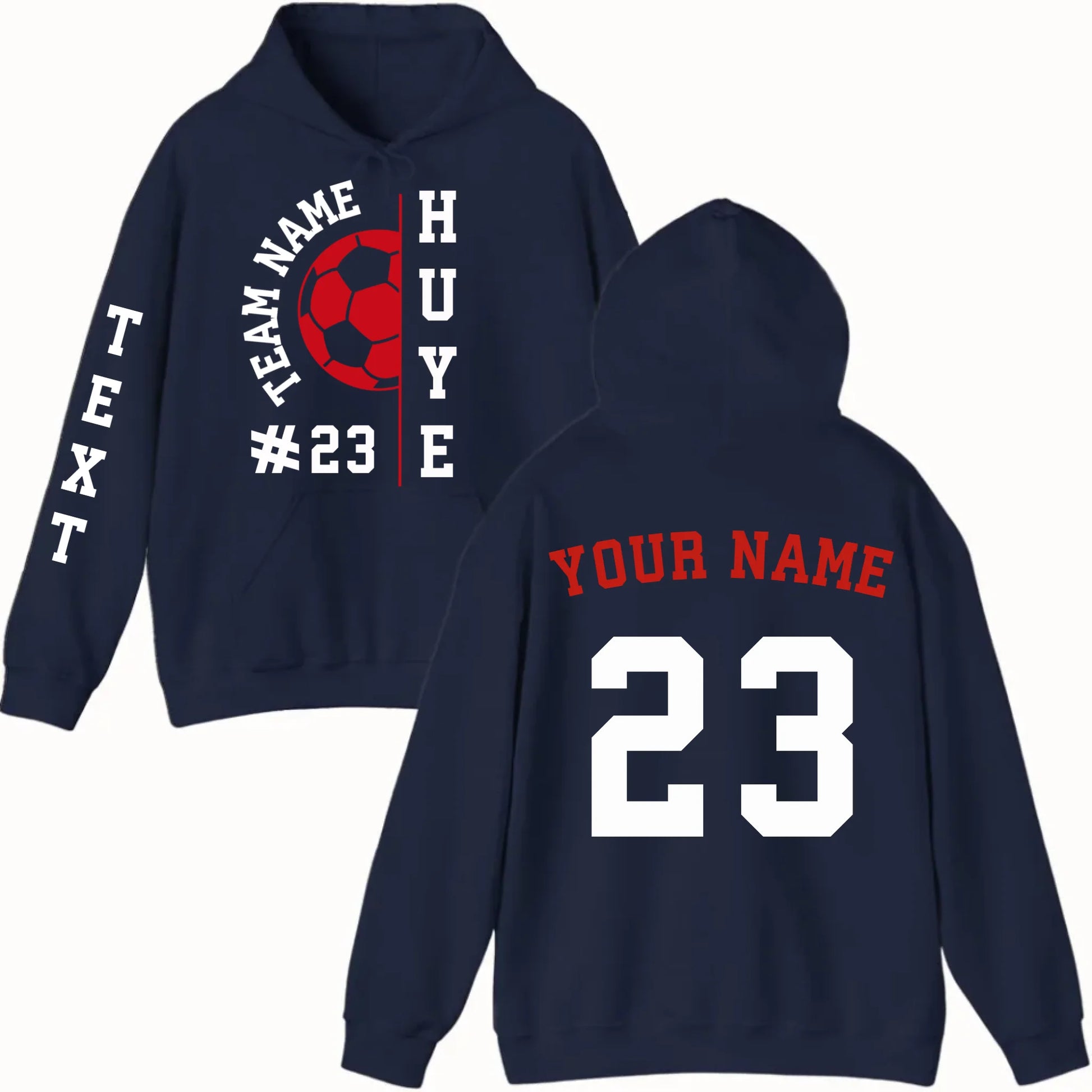 New Hoodie-navy