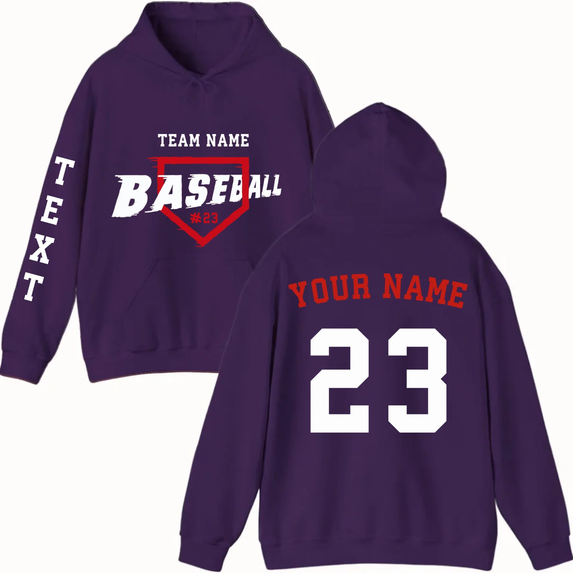 New Hoodie-Purple