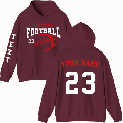 New Hoodie-Maroon