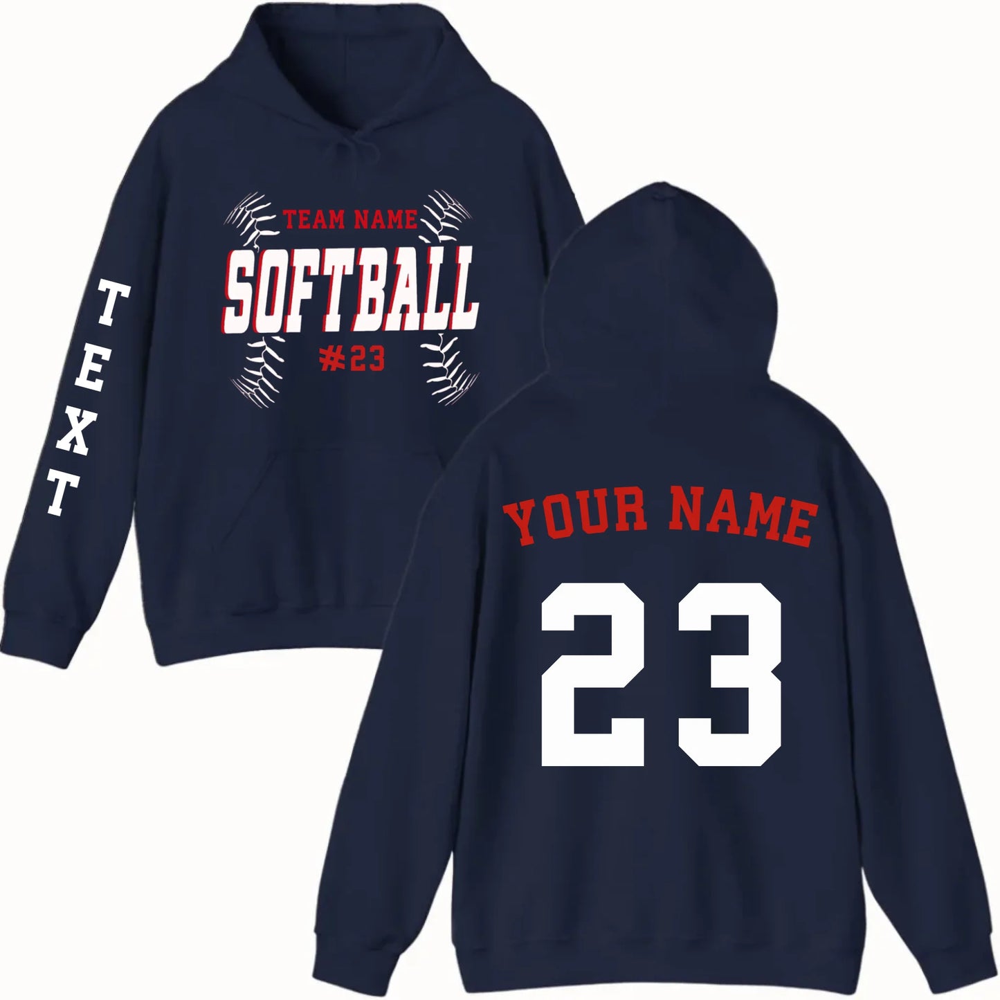New Hoodie-navy