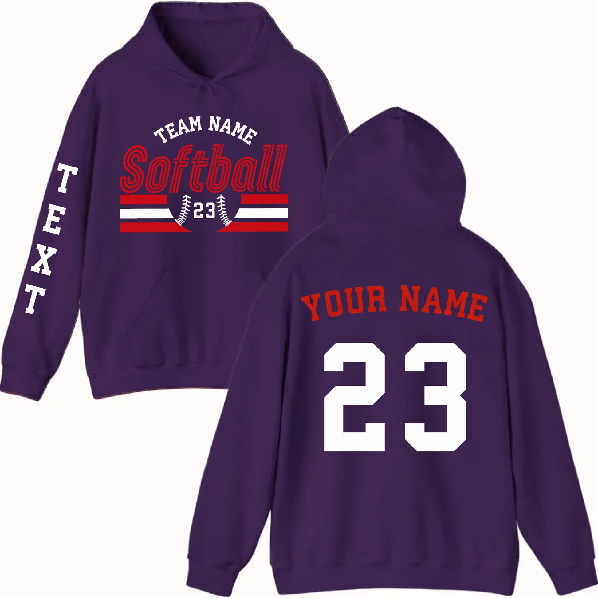 New Hoodie-Purple