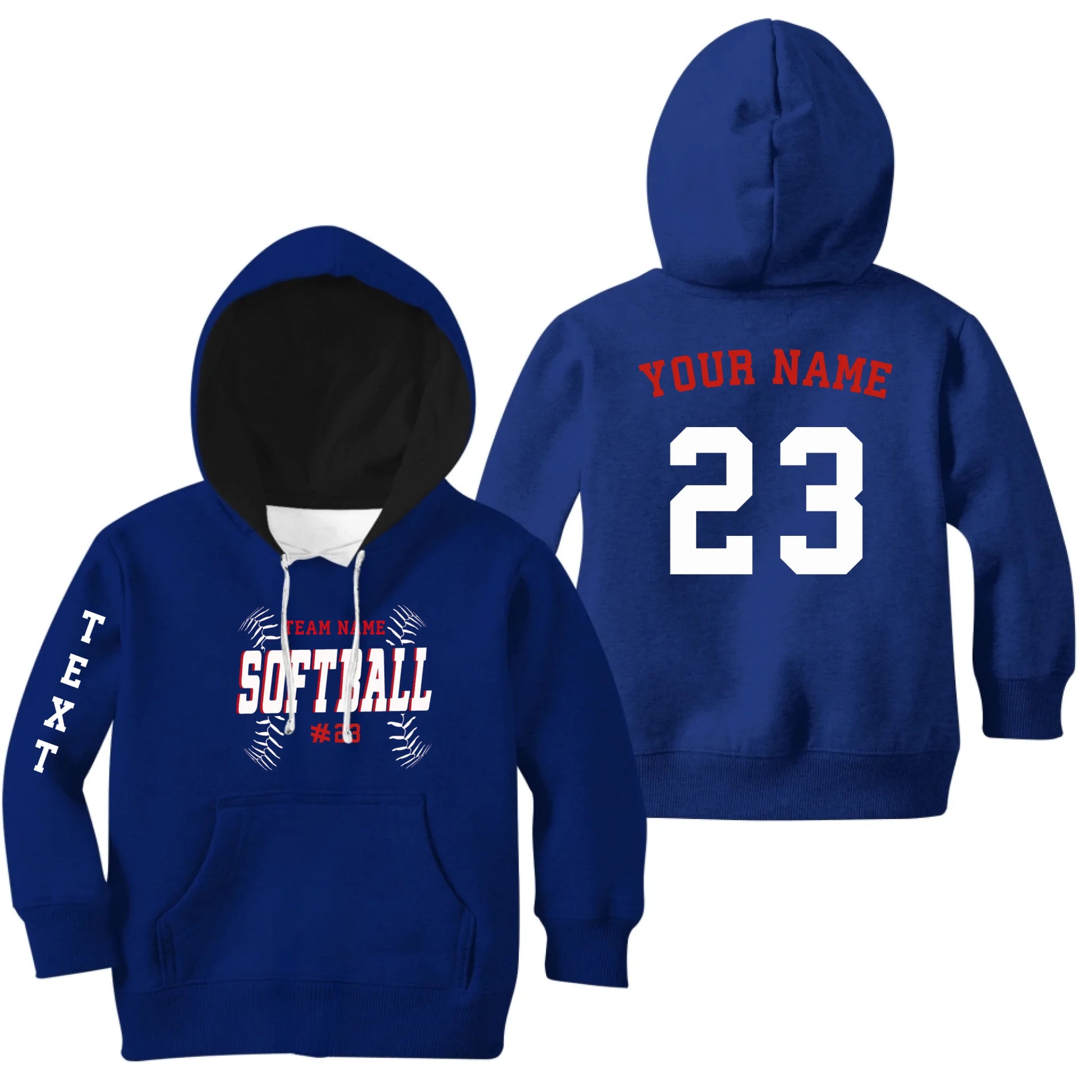 Kids Hoodie-Navy