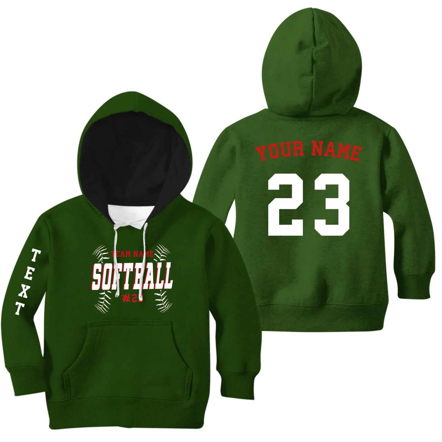 Green Kids-Hoodie