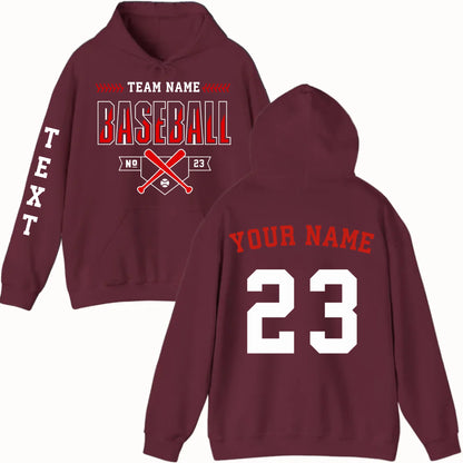 New Hoodie-Maroon
