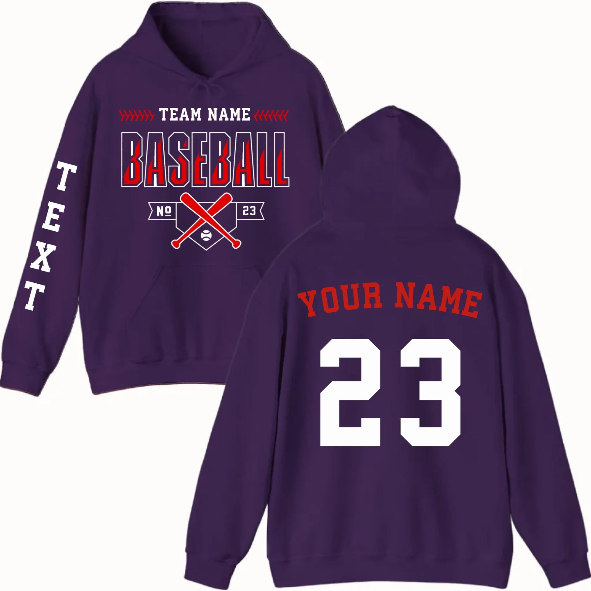New Hoodie-Purple