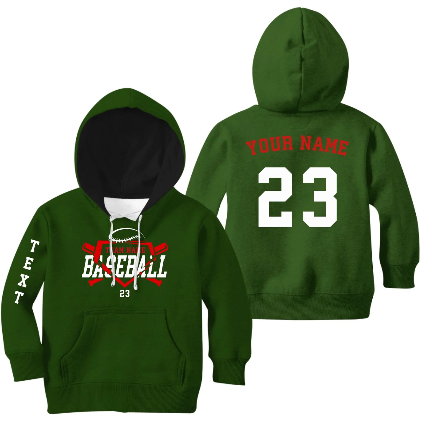 Green Kids-Hoodie