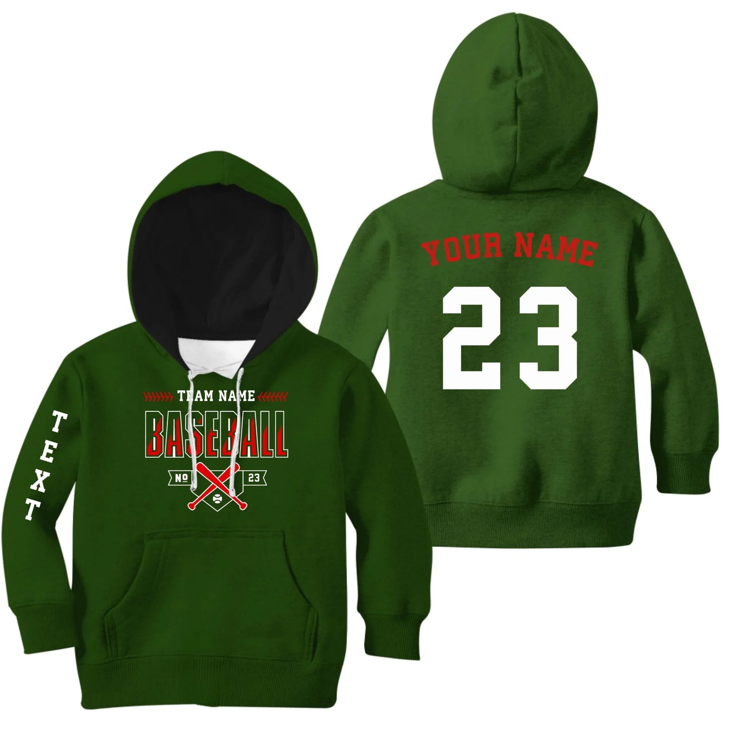 Green Kids-Hoodie