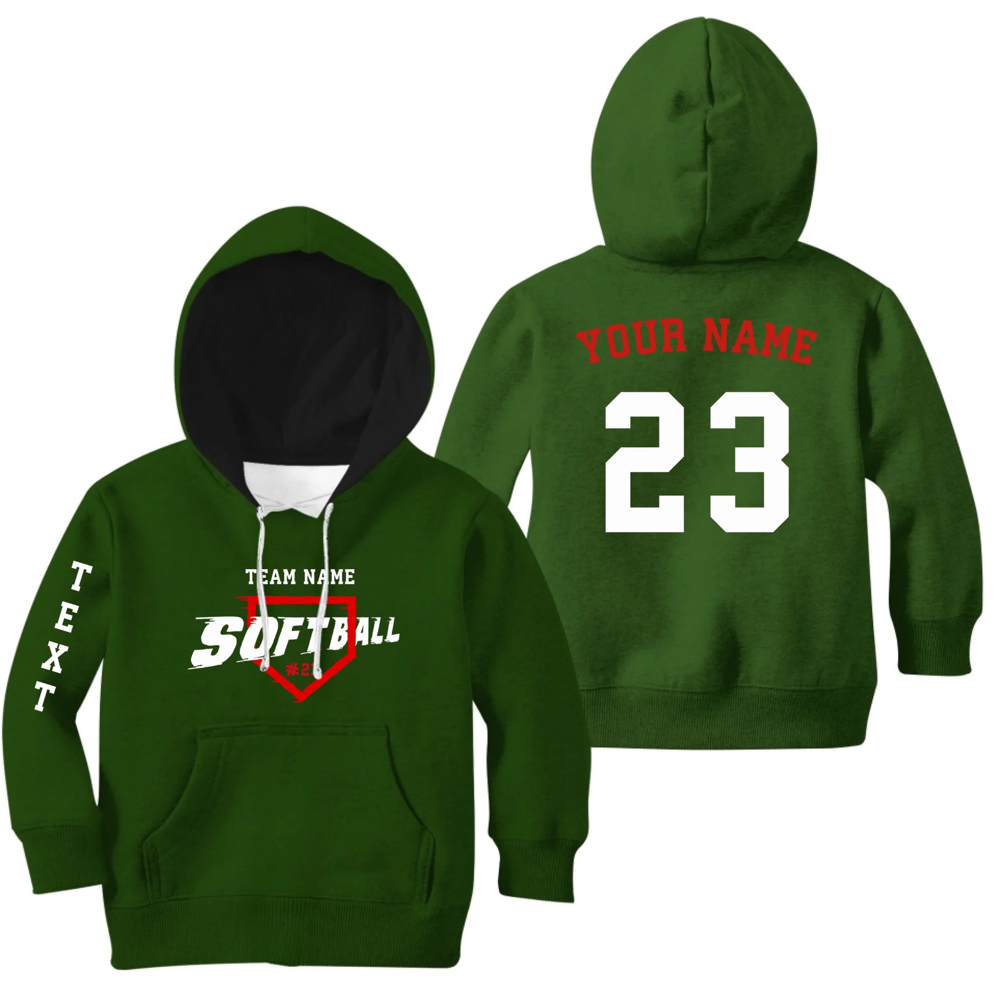 Green Kids-Hoodie