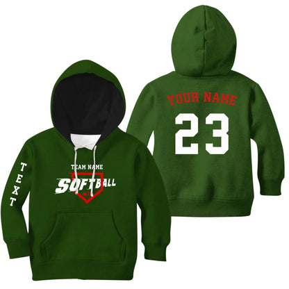Green Kids-Hoodie