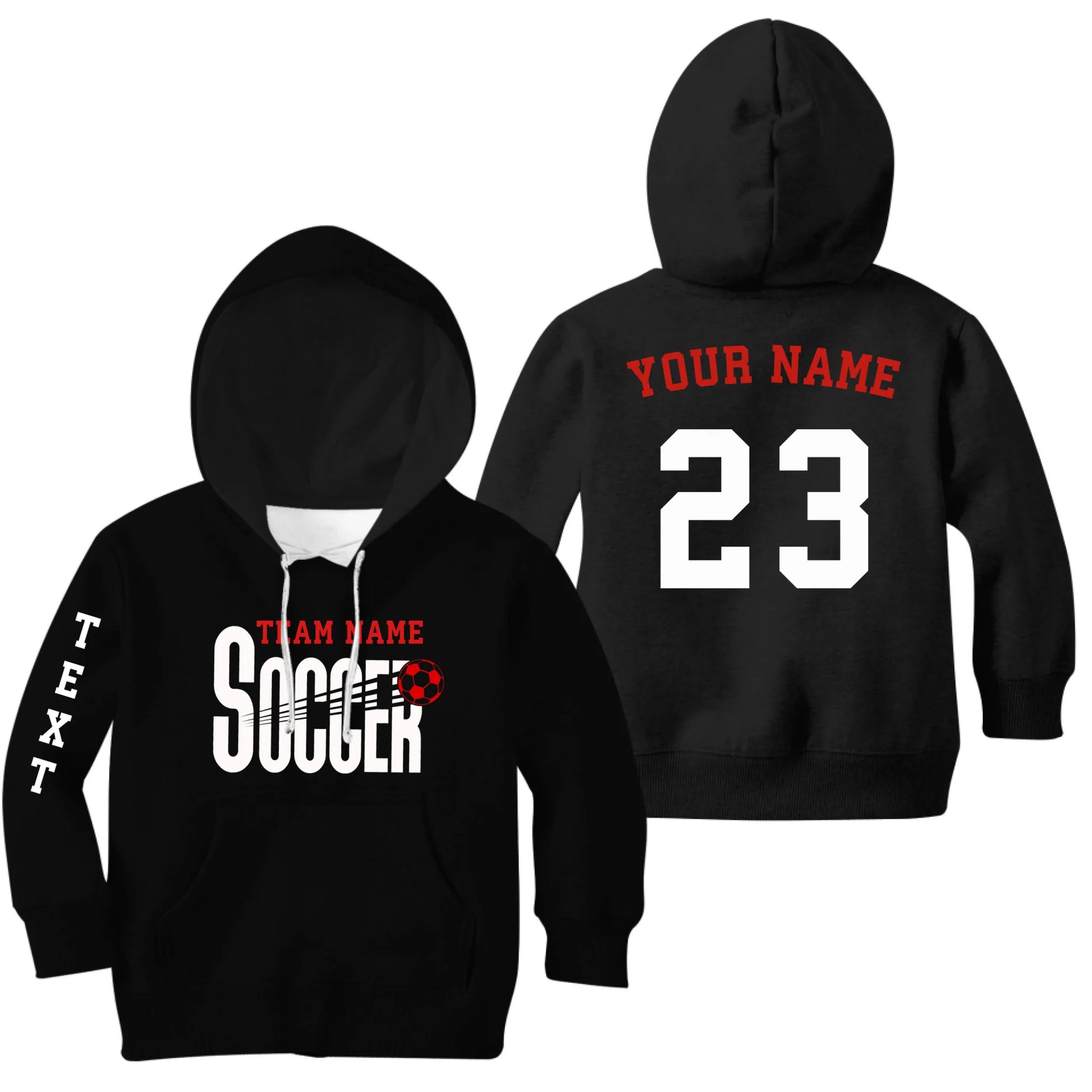 Kids Black Hoodie