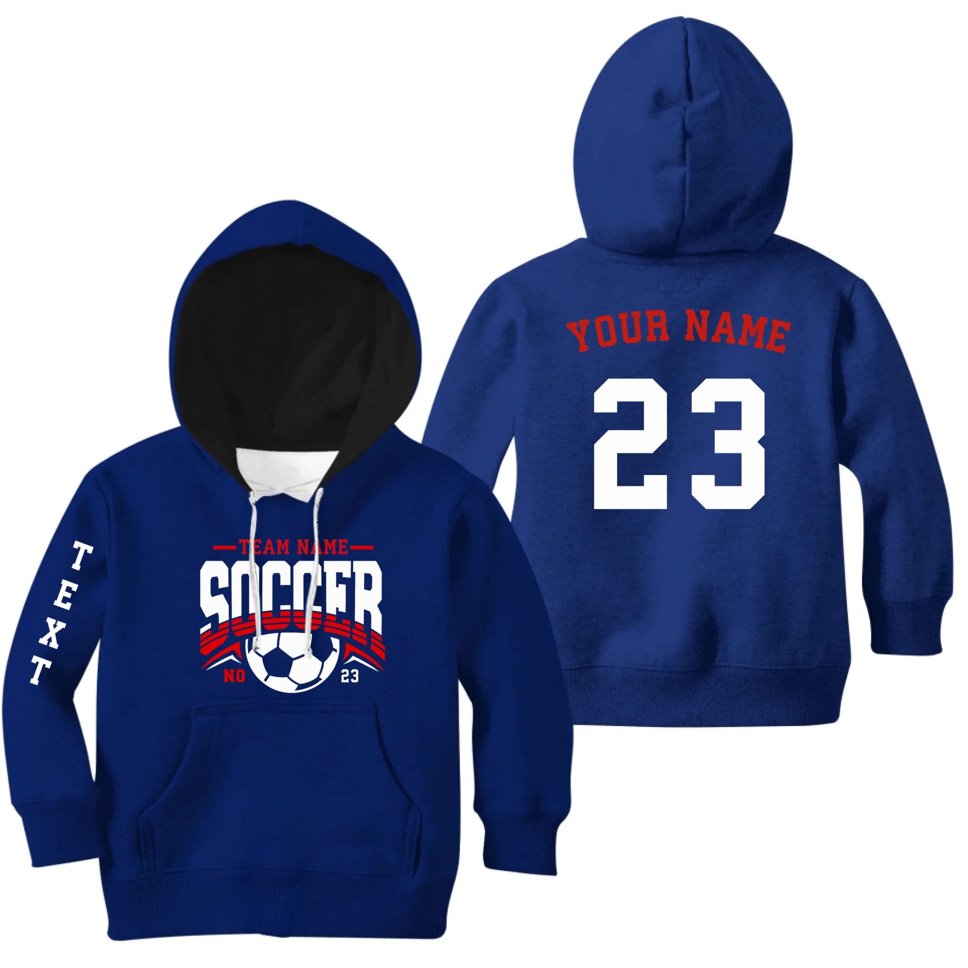 Kids Hoodie-Navy