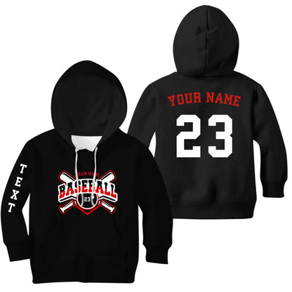 Kids Black Hoodie