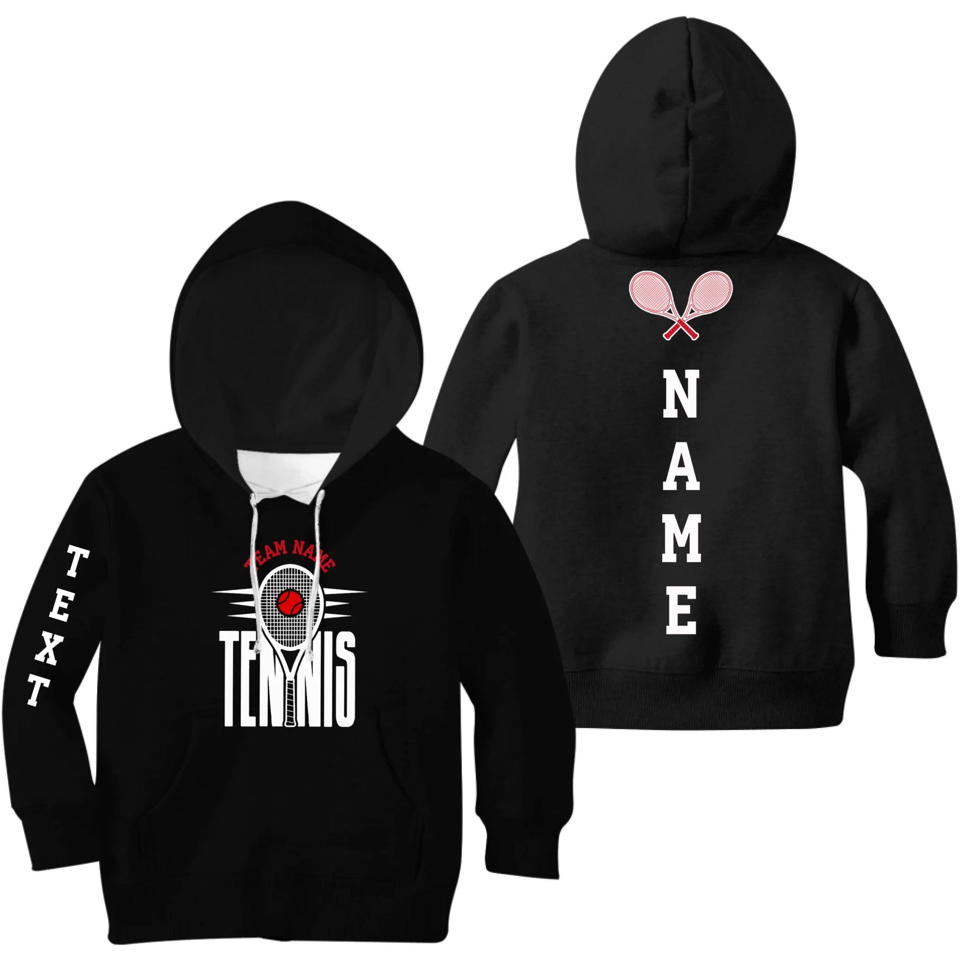 Kids Black Hoodie