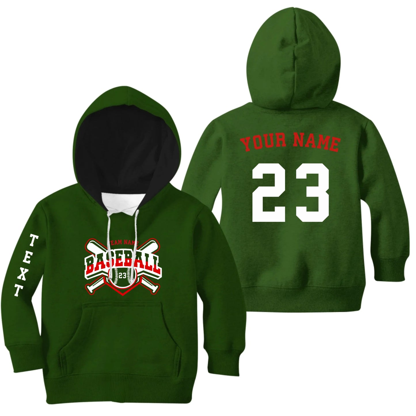 Green Kids-Hoodie