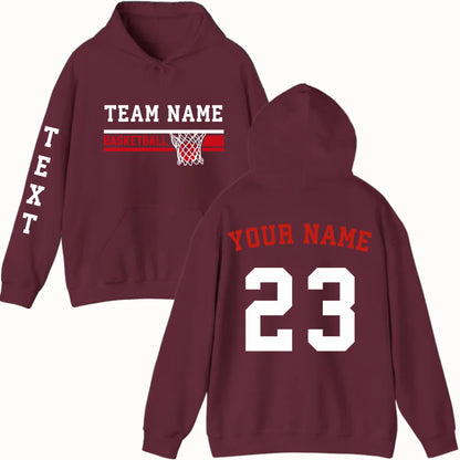 New Hoodie-Maroon