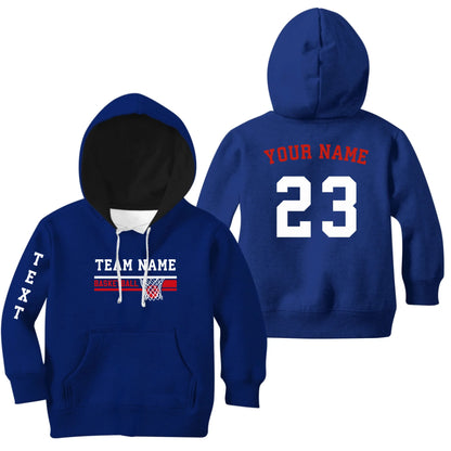 Kids Hoodie-Navy