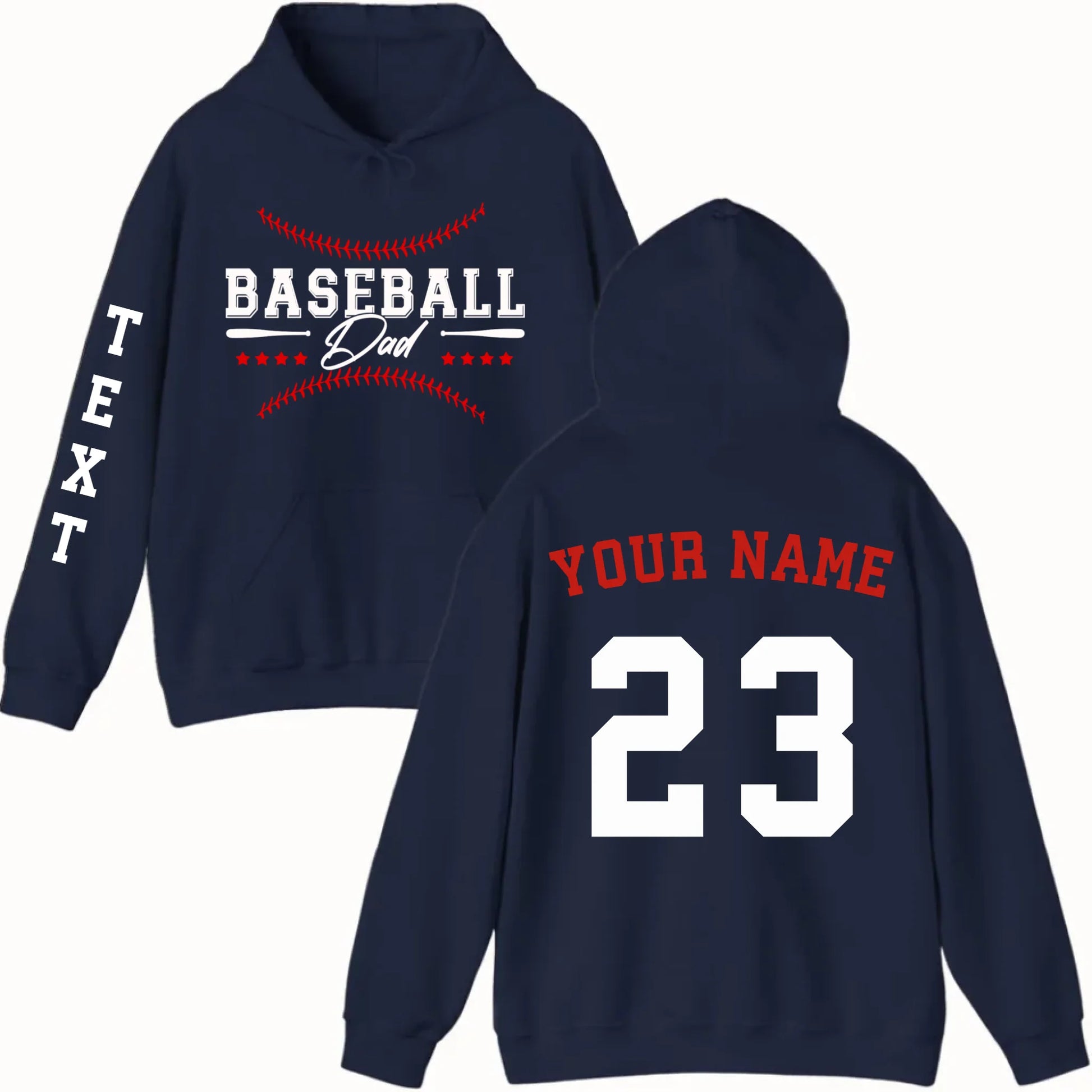New Hoodie-navy