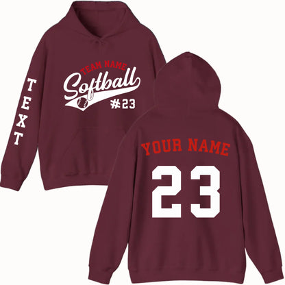 New Hoodie-Maroon
