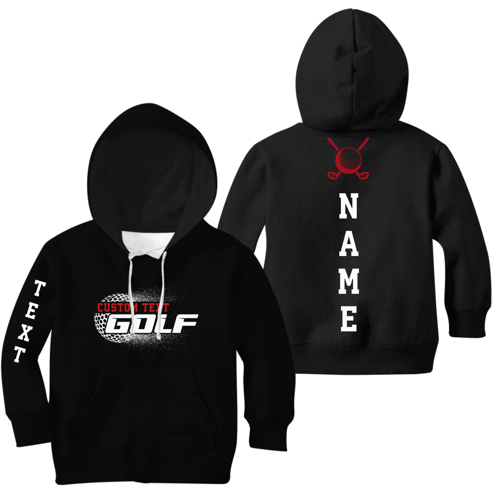 Kids Black Hoodie