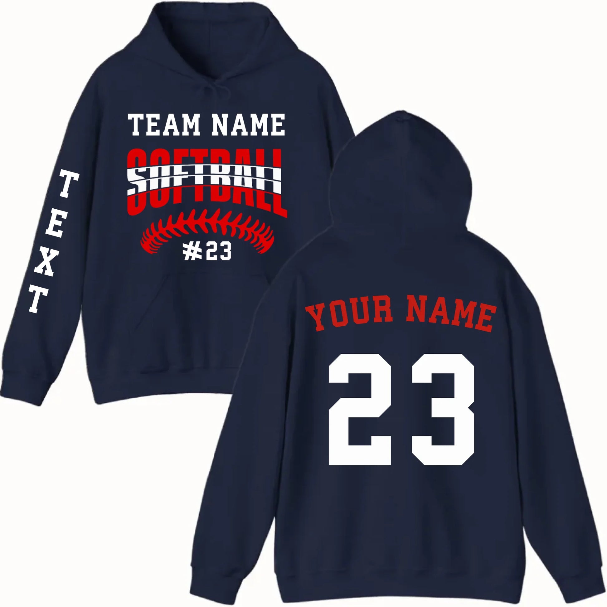 New Hoodie-navy