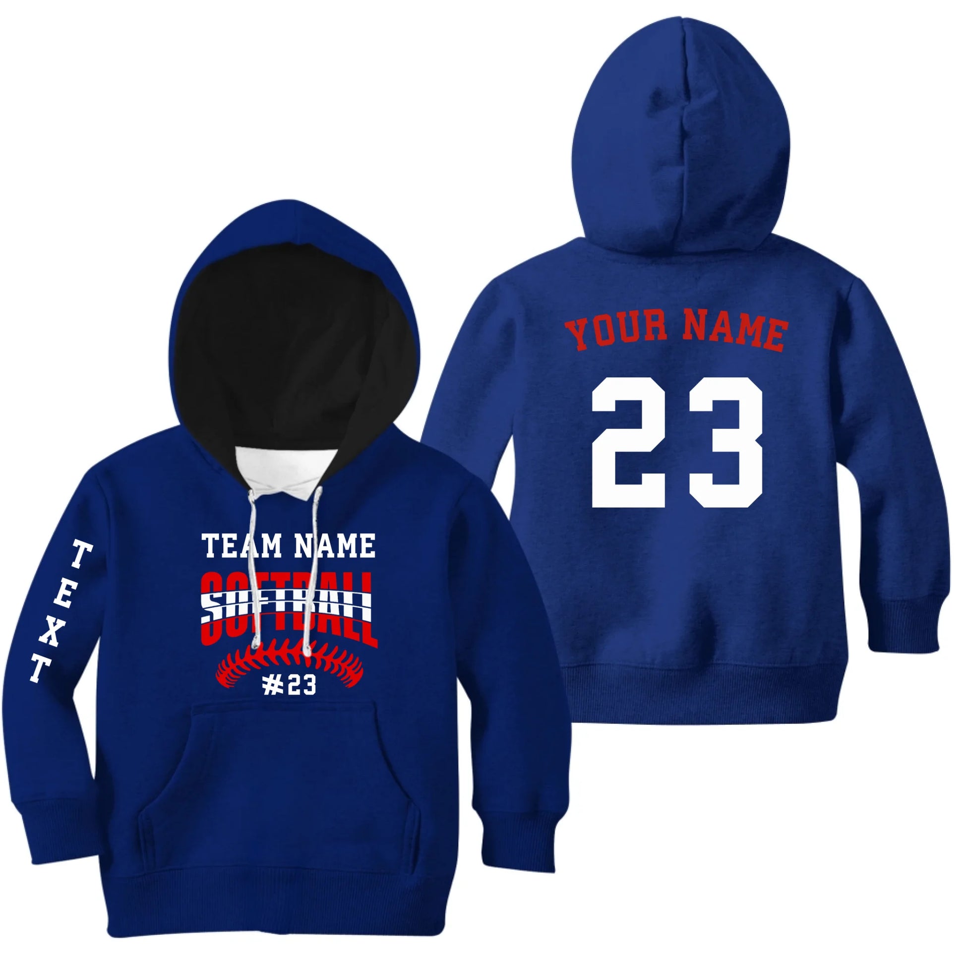 Kids Hoodie-Navy