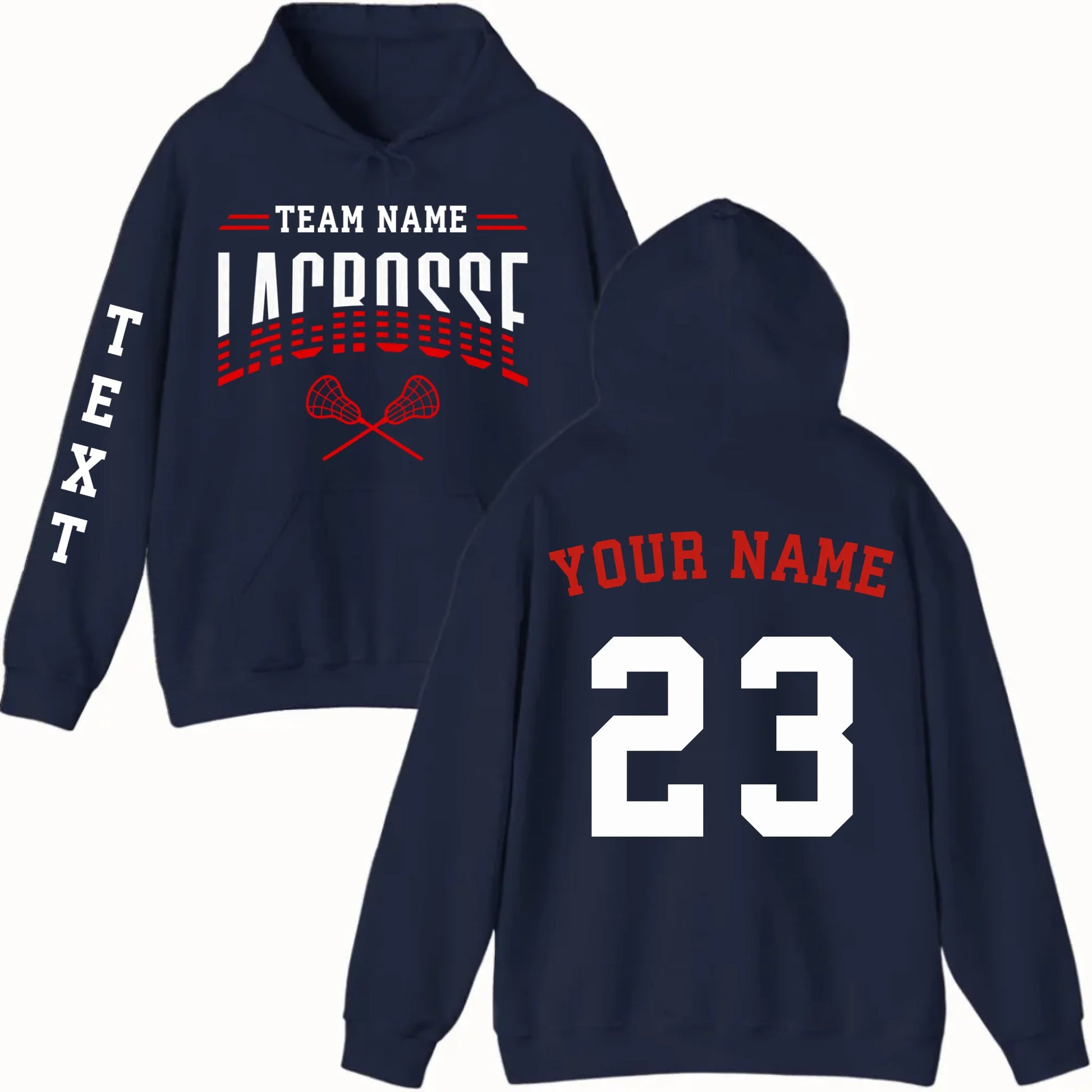 New Hoodie-navy