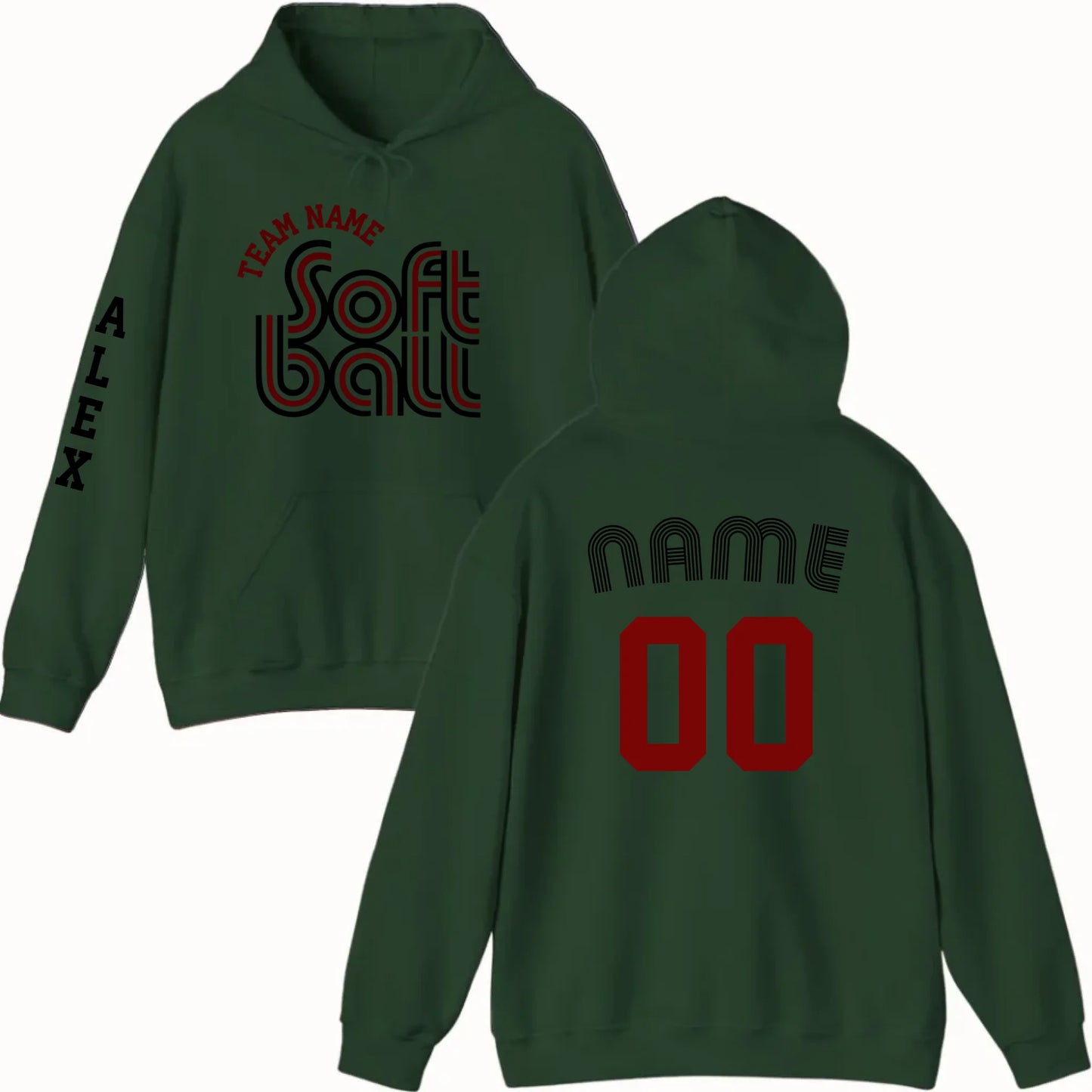 New Hoodie-Green