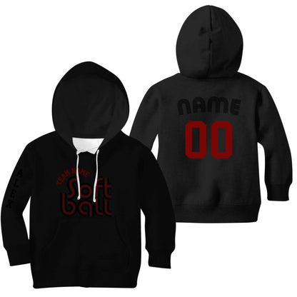 Kids Black Hoodie