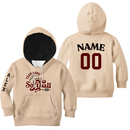 Kids Hoodie Sand