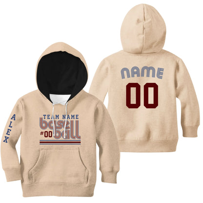 Kids Hoodie Sand