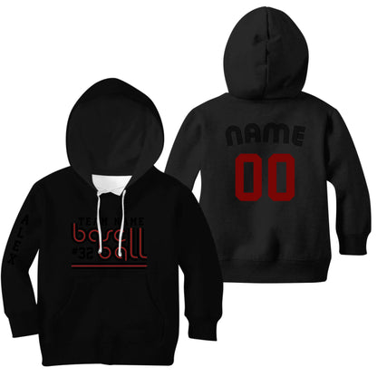 Kids Black Hoodie