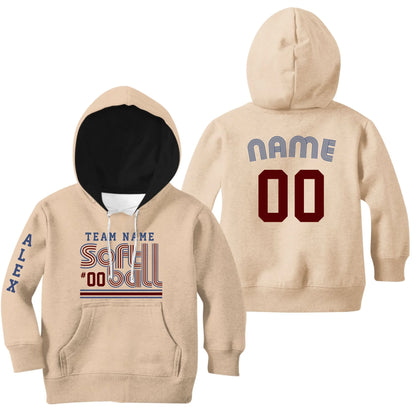 Kids Hoodie Sand