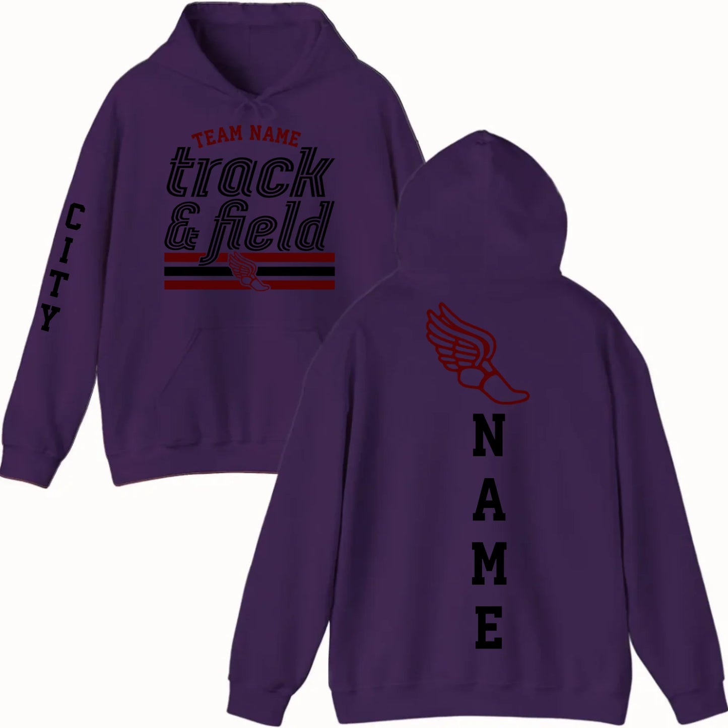 New Hoodie-Purple