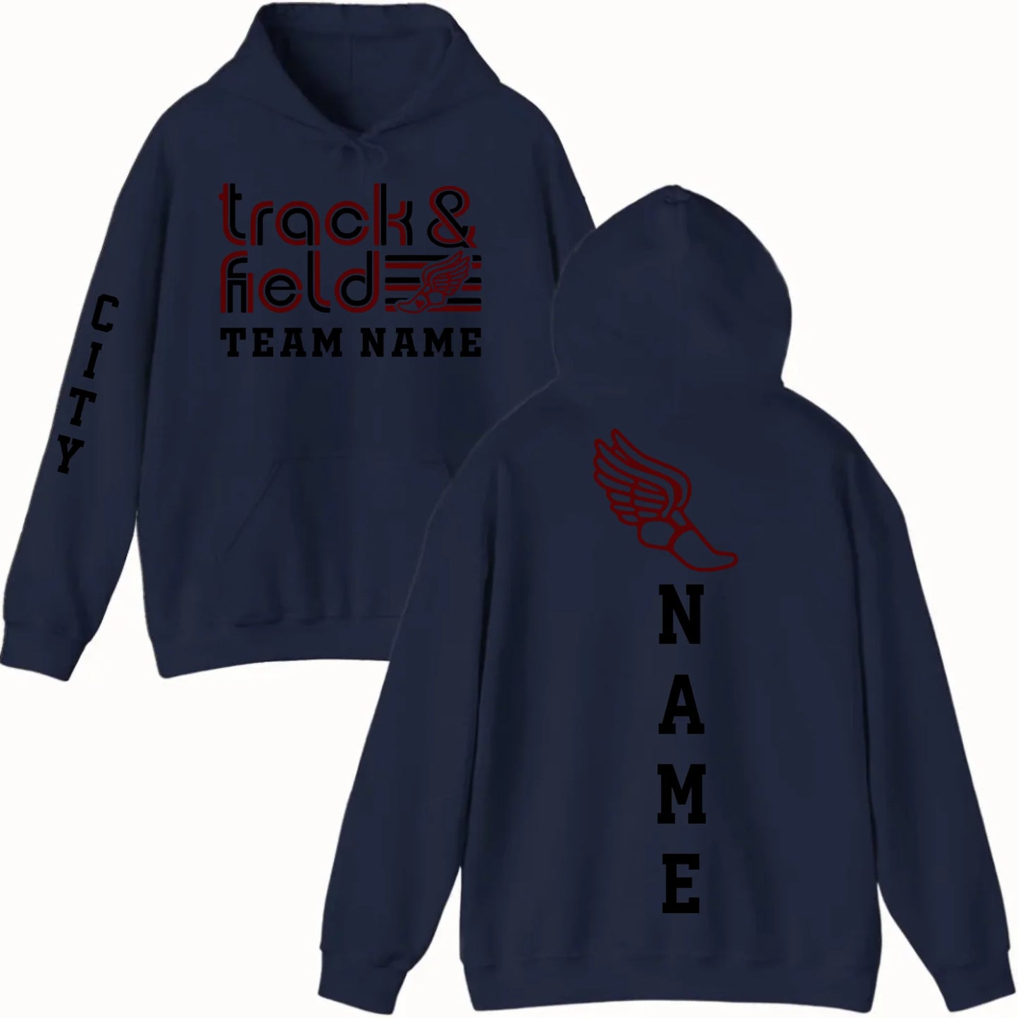 New Hoodie-navy