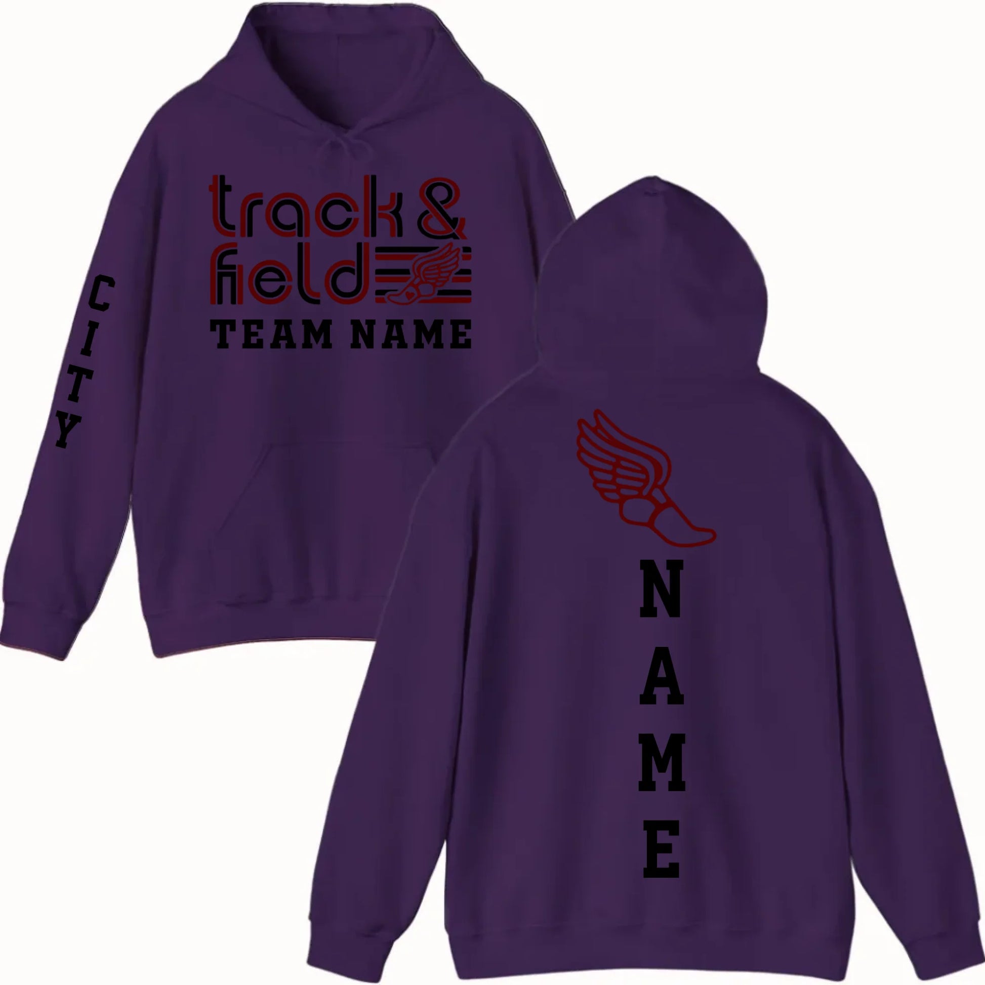 New Hoodie-Purple