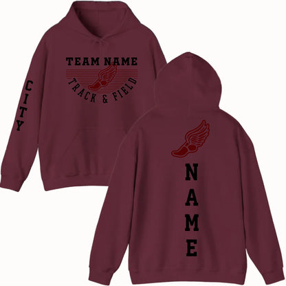 New Hoodie-Maroon