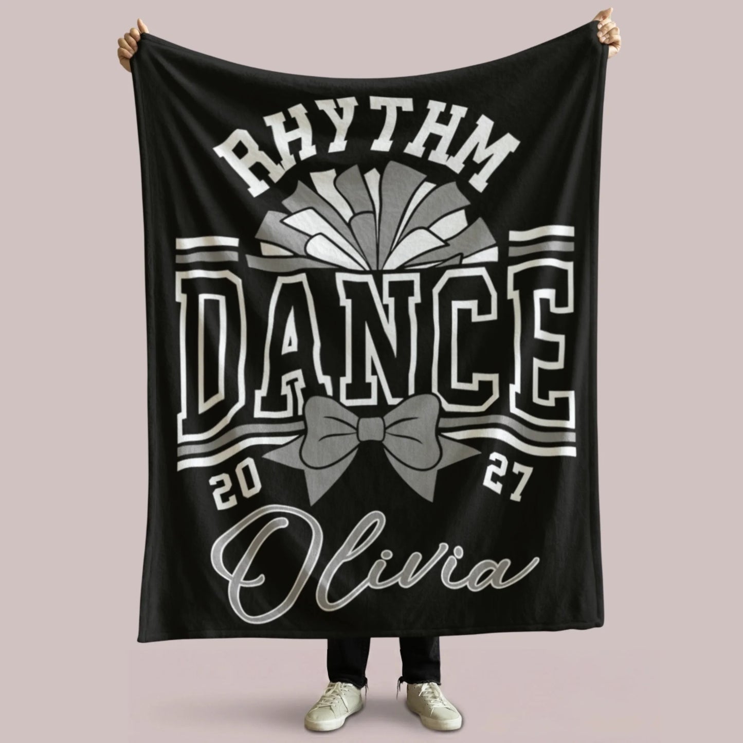 Personalized Dance Team Blanket – Custom Name Dance Blanket-44