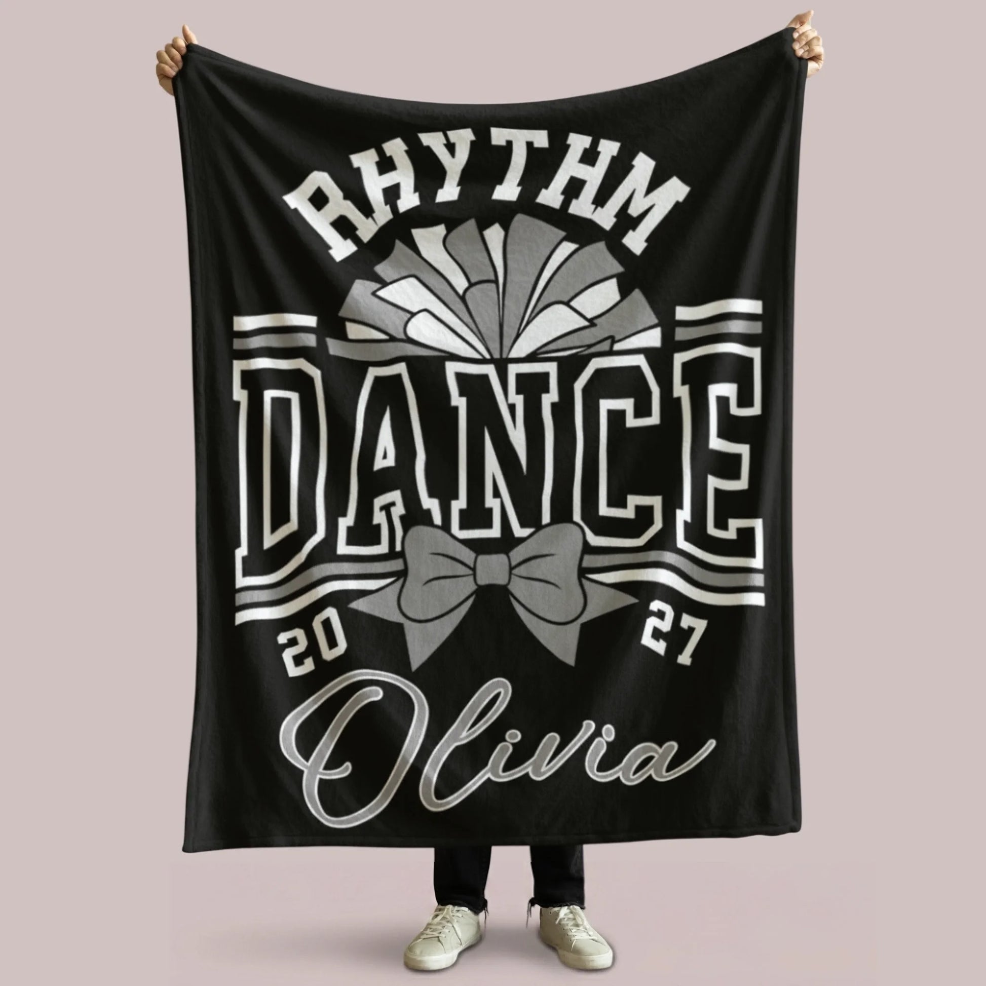 Personalized Dance Team Blanket – Custom Name Dance Blanket-44