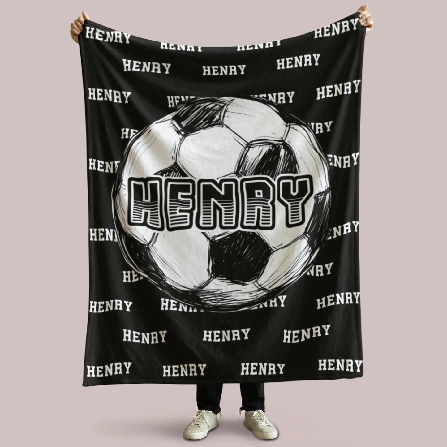 Personalized Cheer Team Blanket – Custom Name Senior Cheerleading Blanket3