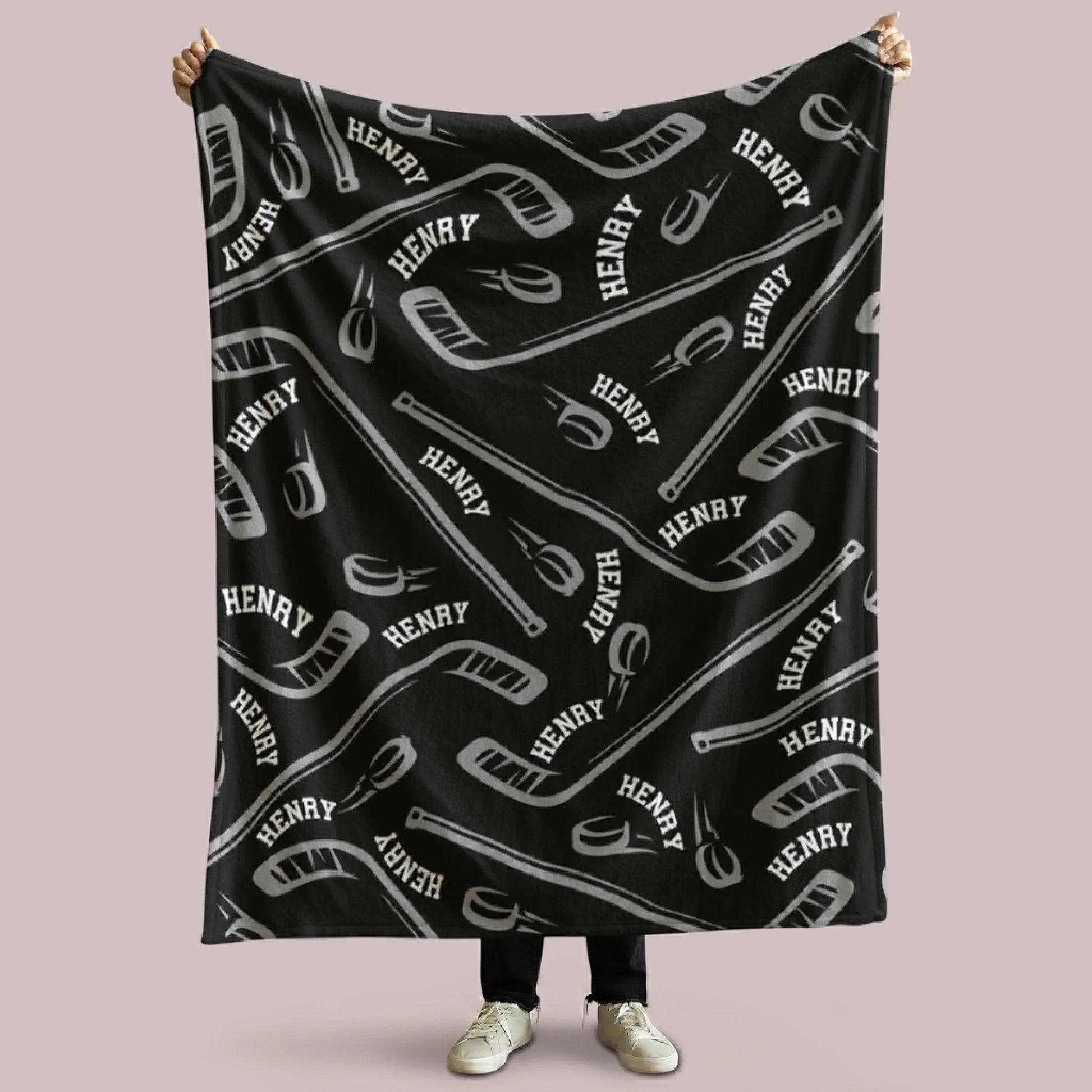 Personalized Cheer Team Blanket – Custom Name Senior Cheerleading Blanket3